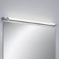 Preview: 90cm Helestra NERO LED Wandleuchte  –  Spiegelleuchte mit umschaltbarer Lichtfarbe und schwenkbaren Strahlern